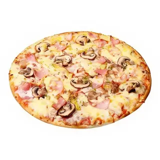 Pizza Prosciutto Funghi (30 Cm.)
