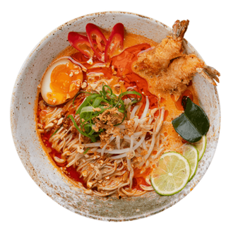 Laksa Ramen z krewetką