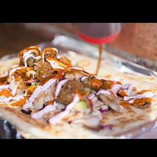 Piadina falafel maxi