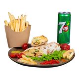 პატარა კომბო, ვეჯი შაურმა, ფრი, სასმელი