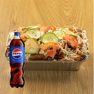Kapsalon - zestaw z Pepsi 500ml