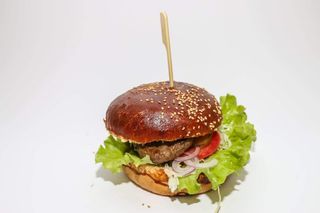 Classic Smash burger 150 gr + pomfrit + Coca-Cola