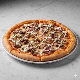 Pizza kebab (27 cm.)