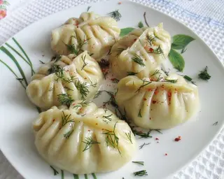 Манты с фаршем (5 шт.)