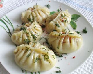 Манты с фаршем (5 шт.)