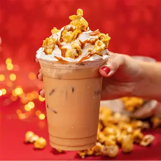 Pop Corn Gourmet Latte Cold Small