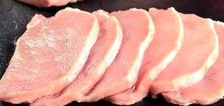 Arista di suino tagliata a fettine sottili senza grasso 250 g