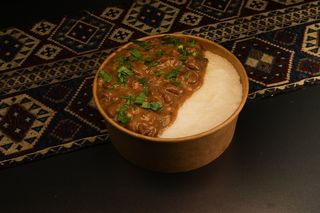 ღომი და ლობიო