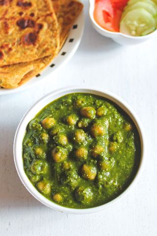 Pindi Chana/ Palak Chana