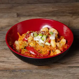 Wok kozice
