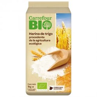Harina de Trigo Ecológica Carrefour 1 Kg.
