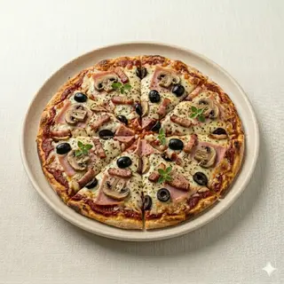 Pizza De Cuatro Estaciones (40 Cm.)