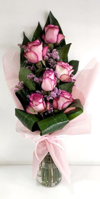 Buquê de Rosas Cor de Rosa S