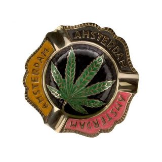 Scrumiera Metalica Amsterdam Frunza