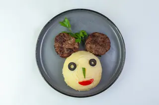Котлетки с пюрешкой