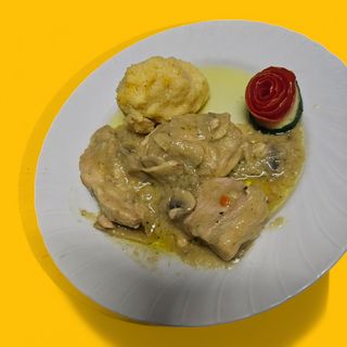 Pileći medaljon sa palentom