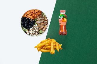 Combo Not So Healthy Salad