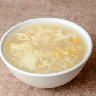 20.- Sopa De Pollo Con Maíz