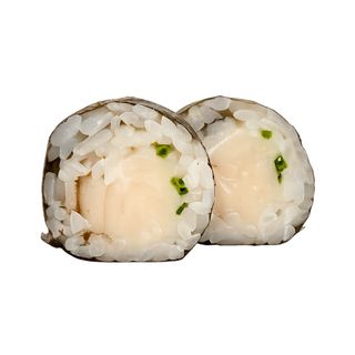 Makis de pez mantequilla con trufa y cebollino (8 uds)