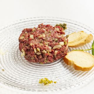 Steak tartar de solomillo de vacuno madurado
