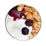 Гръцки йогурт с червени боровинки (200г)