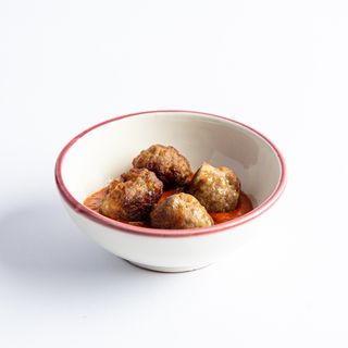 Polpette di carne con salsa spicy