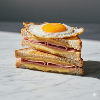 Sándwich Mixto Con Huevo