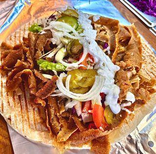 Kebab w cieście duży