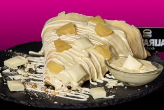 Bela čokolada palačinka