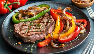 Steak de porc țigănesc