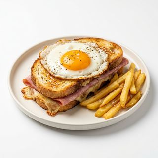 Sándwich Mixto Con Huevo