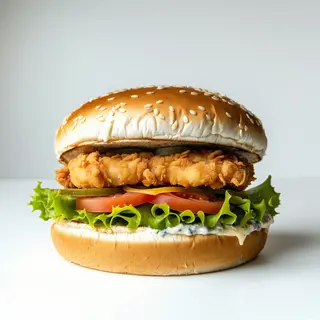 Burger pui dublu