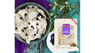 Pierogi z borówkami