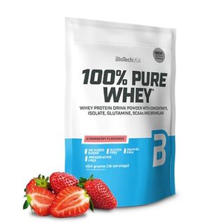 100% Pure Whey BioTechUSA Strawberry  454Gr. 
