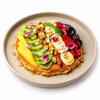 Pancake flocons d'avoine aux fruits