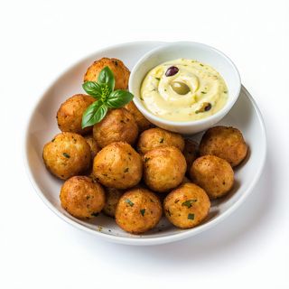 Pan Con Aceitunas Y Alioli (1 Ud.)