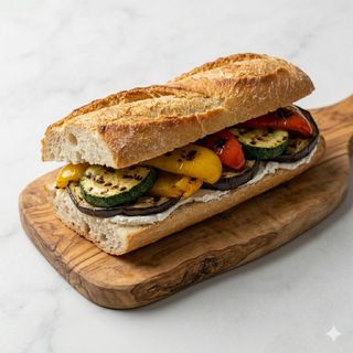 Vegetariana con verdure grigliate