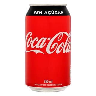 Coca-Cola Sem Açúcar Lata 330ML