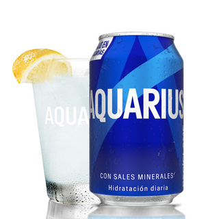 Aquarius Limón lata 330ml.