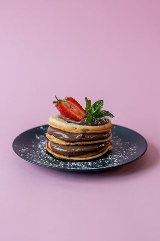 Panquecas com Nutella