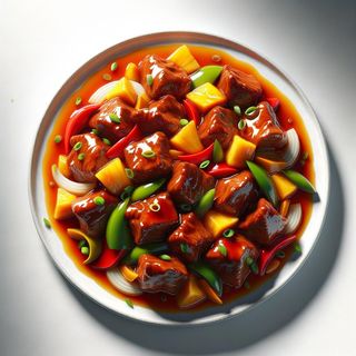 Wołowina w sosie słodko-kwaśnym 250g