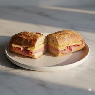 Bocata De Jamón York Y Queso