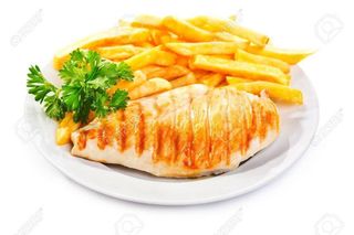 87. Peito de Frango grelhado