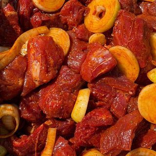 Шашлик із яловичої вирізки