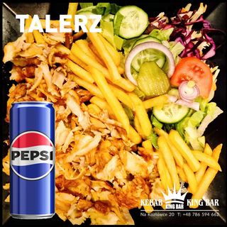 Super Mega Talerz + Pepsi 330ml