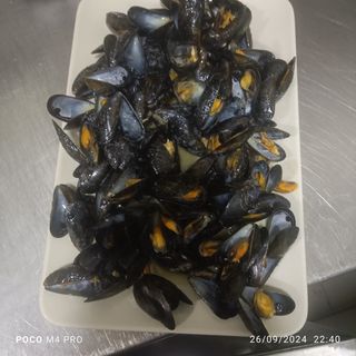 MEJILLONES DE ROCA A LA PLANCHA
