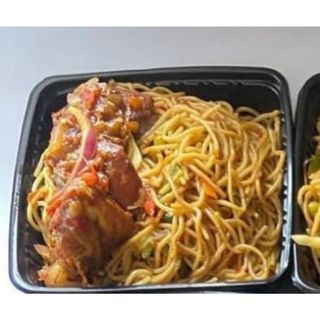 Spaghetti & A Choice Of Protein