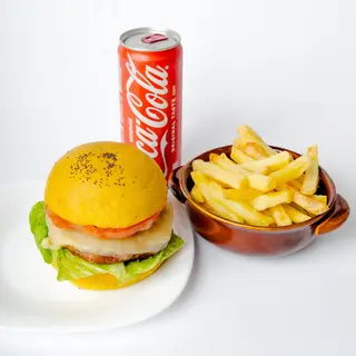 Menù hamburger classico