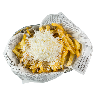 Пържени картофи със сирене (250г)