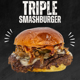 MENU TRIPLE SMASH BURGER